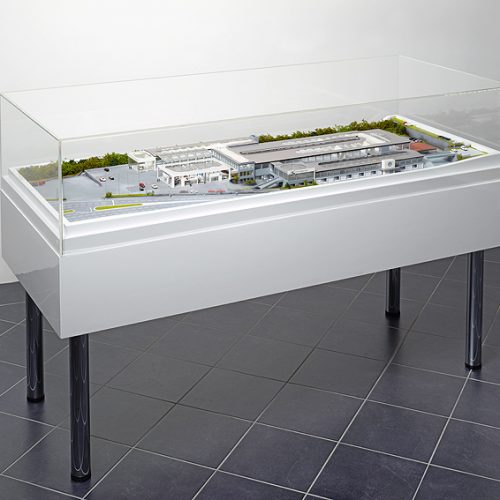 Produktinszenierung Vitrine Laden- und Messebau