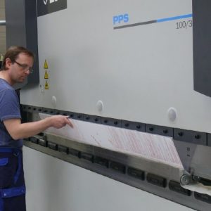Abkantpresse Kaltabkantung